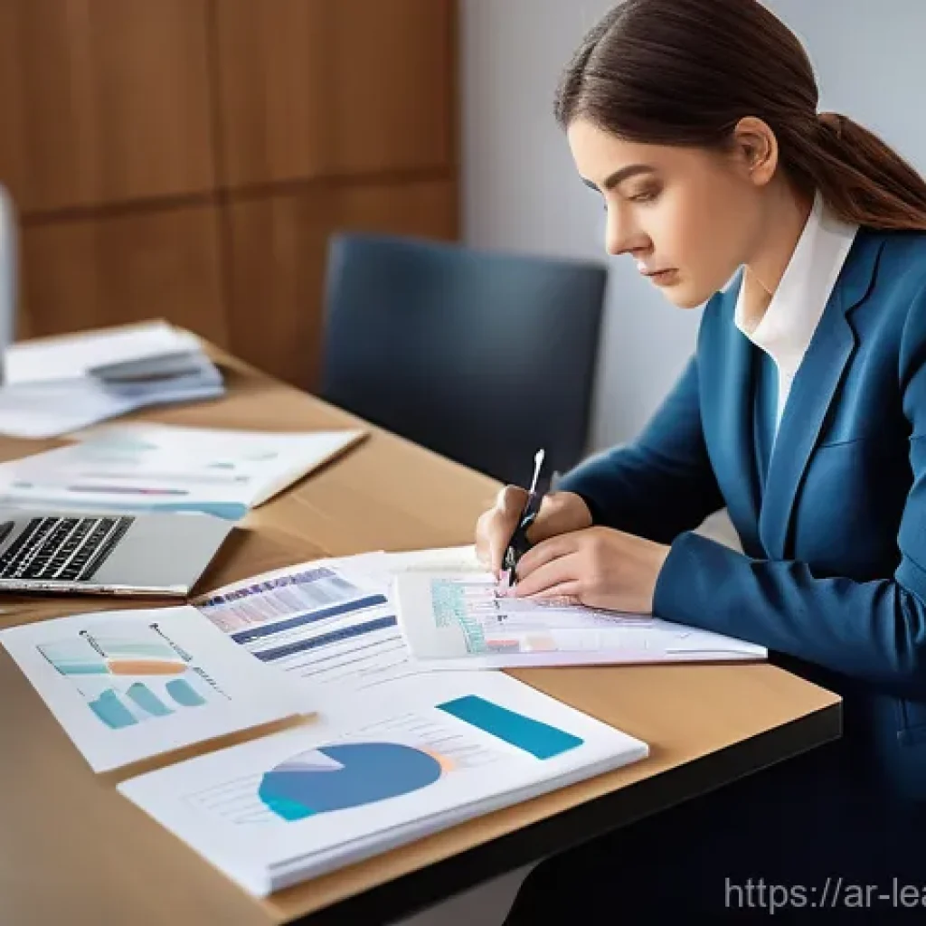 마인드맵을 통한 정보 정리 노하우 - **Prompt 1: From Information Overload to Clarity**
    "A young professional, wearing a modest, styl...