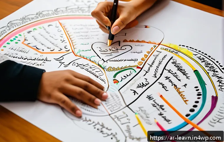 كيف تعزز ذاكرتك باستخدام خرائط العقل: أسرار المراجعة الفعالة بخطوات بسيطة 3 마인드맵으로 복습 효율 높이기 관련 이미지 1