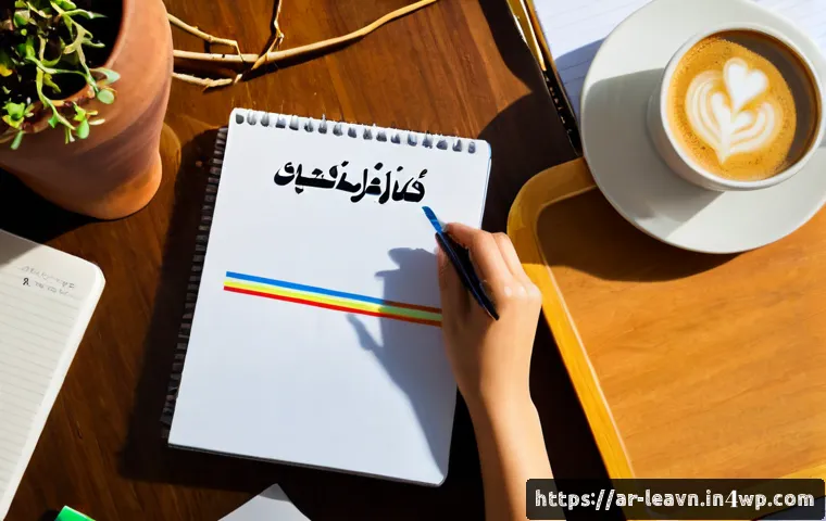 마인드맵을 활용한 글쓰기 전략 - Photorealistic overhead view of an Arab woman writer in modest contemporary attire organizing a mind...
